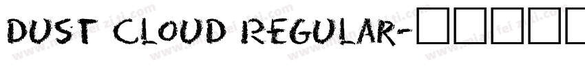 Dust Cloud Regular字体转换
